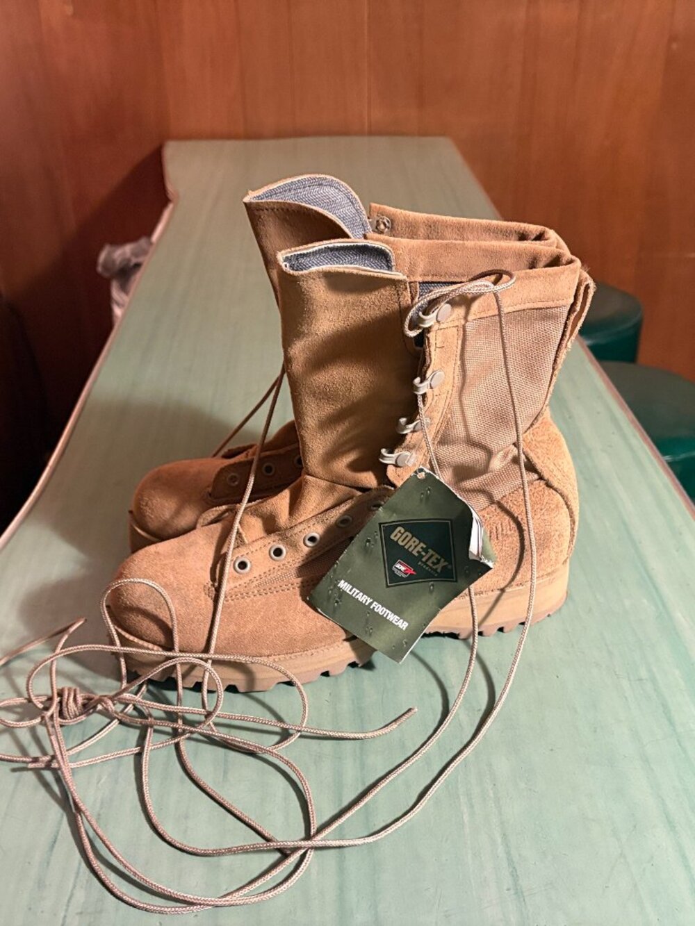 NEW Mens Belleville 790G Gore Tex Military Boots Size 8.5 R Soft Toe